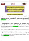 Leadership Ati Proctored Exam 2025 Questions And With Verified Answers  Passing Score 100&percnt; Guaranteed