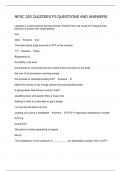 NFSC 303 QUIZZSES P2 QUESTIONS AND ANSWERS