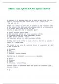 NR511-ALL QUIZ&sol;EXAM QUESTIONS