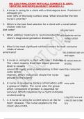 NR 228 FINAL EXAM WITH ALL CORRECT & 100&percnt; VERIFIED ANSWERS&vert;ALREADY GRADED A&plus;