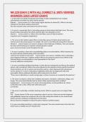 NR 228 EXAM 2 WITH ALL CORRECT & 100&percnt; VERIFIED ANSWERS &lpar;2025 LATEST EXAM&rpar;