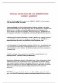 RAPS RAC &lpar;DRUG&rpar; PRACTICE TEST QUESTIONS AND CORRECT ANSWERS&excl;&excl;