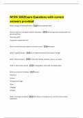 NFDN 1002Exam Questions with correct answers provided