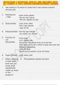 NR228 EXAM 1 NUTRITION&comma; HEALTH&comma; AND WELLNESS WITH ALL CORRECT & 100&percnt; VERIFIED ANSWERS&vert;ALREADY GRADED A&plus;