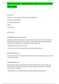 NSG 119 Exam 1 Study Guide
