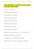 EEE 120 Week 1-4 Question and answers correctly solved 2025 