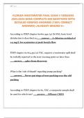 FLORIDA WASTEWATER FINAL EXAM 3 VERSIONS 2025&sol;2026 BANK COMPLETE 600 QUESTIONS WITH DETAILED VERIFIED ANSWERS &lpar;100&percnt; CORRECT ANSWERS&rpar; &sol;ALREADY GRADED A&plus;