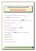 Guidewire Associate exam 2025 Questions and Answers