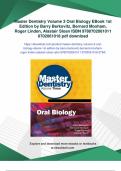 Master Dentistry Volume 3 Oral Biology EBook 1st Edition by Barry Berkovitz&comma; Bernard Moxham&comma; Roger Linden&comma; Alastair Sloan ISBN 9780702061011 0702061018 - Digital Download