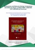 Biochemistry and Molecular Biology Compendium 2nd Edition by Roger Lundblad ISBN 1138054585 9781138054585 - PDF Download