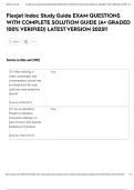 Flexjet Indoc Study Guide EXAM QUESTIONS WITH COMPLETE SOLUTION GUIDE &lpar;A&plus; GRADED 100&percnt; VERIFIED&rpar; LATEST VERSION 2025&excl;&excl;