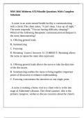 NRS 3016 Midterm ATI&sol;Moodle Questions With Complete Solutions