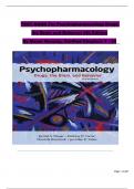 TEST BANK For Psychopharmacology&colon; Drugs&comma; the Brain&comma; and Behavior&comma; 4th Edition By Meyer Nursing&comma; Verified Chapters 1 - 20&comma; Complete Newest Version