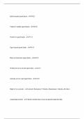 AVOP YUL Practice Theory Exam Questions & Answers Latest Update Graded A&plus;