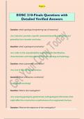 EOSC 210-Finals Questions with  Detailed Verified Answers