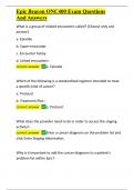 Epic Beacon ONC400 Exam Questions And Answers&period;docx
