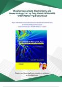 Biopharmaceuticals Biochemistry and Biotechnology 2nd by Gary Walsh 0470843276 9780470843277 - Instant Download