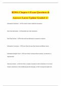 B250A Chapter 6 Exam Questions & Answers Latest Update Graded A&plus;