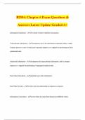 B250A Chapter 6 Exam Questions & Answers Latest Update Graded A&plus;
