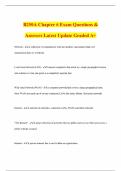 B250A Chapter 6 Exam Questions & Answers Latest Update Graded A&plus;