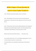 B250A Chapter 6 Exam Questions & Answers Latest Update Graded A&plus;