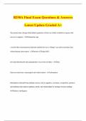 B250A Final Exam Questions & Answers Latest Update Graded A&plus;
