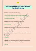 FL notary Questions with Detailed  Verified Answers