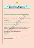 itn 260 midterm Questions with  Detailed Verified Answers