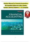 Solution Manual For Fundamentals of Financial Accounting&comma; 8th Edition 2025 by Fred Phillips&period;