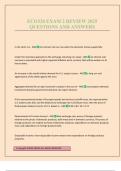 ECO320 EXAM 2 REVIEW 2025 QUESTIONS AND ANSWERS