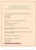 ECO320 REVIEW EXAM 2025 QUESTIONS AND ANSWERS
