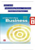 TEST BANK for Understanding Business&comma; 13th Edition by William Nickels and McHugh&comma; All Chapters 1-20 &vert;&vert;Complete A&plus; Guide