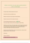 FHEA STUDY EXAM 2025 QUESTIONS AND ANSWERS