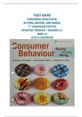  Consumer Behaviour&colon; Buying&comma; Having&comma; and Being 7th Edition  &ndash; Test Bank for Marketing and Consumer Psychology Courses ISBN-13 978-0133958096