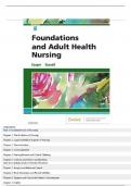TEST BANK FOR FOUNDATIONS AND ADULT HEALTH NURSING 8TH EDITION BY KIM COOPER AND KELLY GOSNELL &vert; CHAPTER 1-58 &vert; DETAILED ANSWERS &vert; 2025&sol;2026&vert; BRAND NEW
