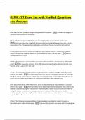 USMC CFT Exam Set with Verified Questions and Answers
