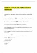 USMC CFT Exam Set with Verified Questions and Answers