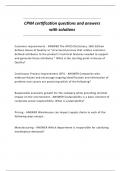 CPIM certification questions and answers with solutions&period;