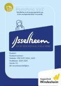Cijfer 8&excl; Voor portofolie assessment VVZ &lpar;verbeteren van zorg&rpar; bachelor 2025 inclusief selfassessments
