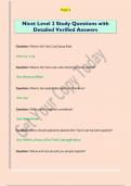 Nicet Level 2 Study Questions with Detailed Verified Answers