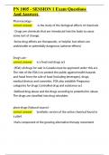 PN 1005 - SESSION 1 Exam Questions And Answers&period;docx