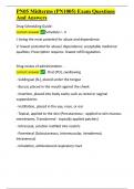 PN05 Midterms &lpar;PN1005&rpar; Exam Questions And Answers&period;docx