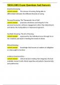 NRSG1005 Exam Questions And Answers&period;docx