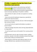 PN1006- Complete Partial Bed Bath Exam Questions And Answers&period;docx