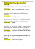 FNP590 Final Exam Questions And Answers&period;docx