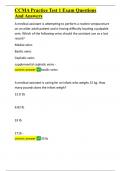 CCMA Practice Test 1 Exam Questions And Answers&period;docx
