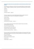   NUR 280 EXAM 4 NEWEST 2024 ACTUAL EXAM COMPLETE COURSE QUESTIONS AND CORRECT DETAILED ANSWERS