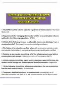 WALMART STORMWATER EXAM ACTUAL 2025&sol;2026 QUESTIONS AND 100&percnt; CORRECT ANSWERS