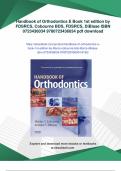 Handbook of Orthodontics E Book 1st edition by FDSRCS&comma; Cobourne BDS&comma; FDSRCS&comma; DiBiase ISBN 0723436034 9780723436034 - PDF Download