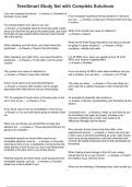 TeenSmart Study Set with Complete Solutions